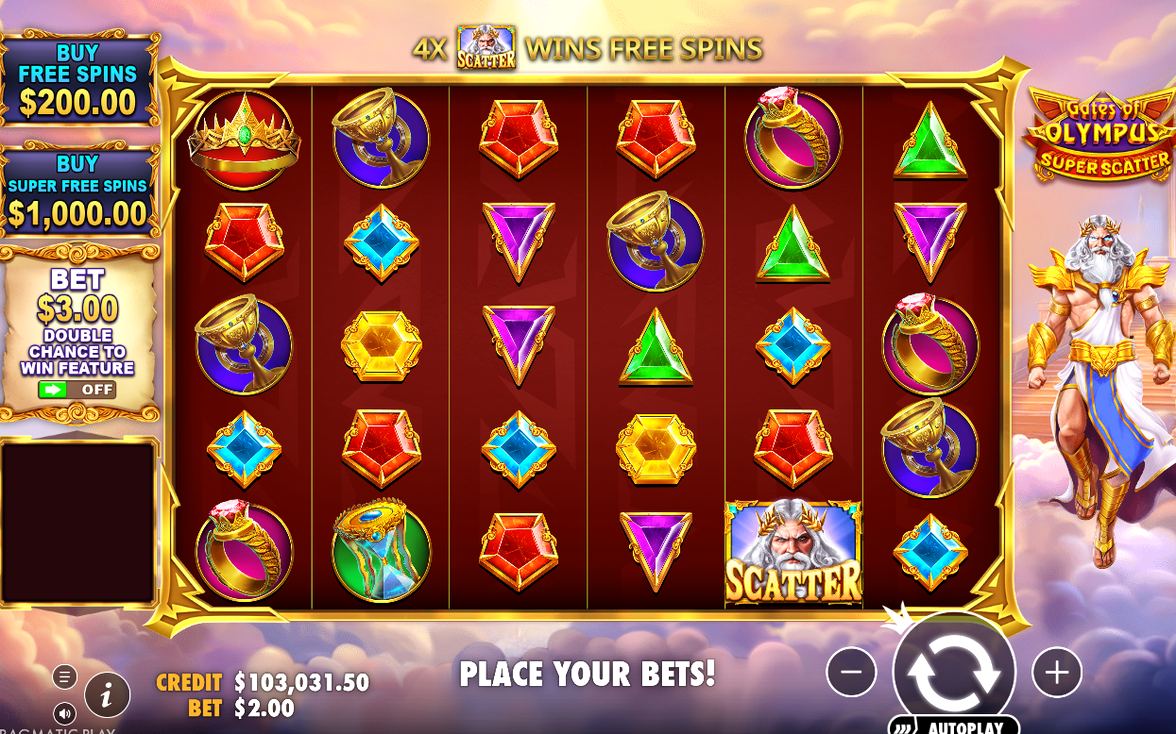 Gates of Olympus Super Scatter