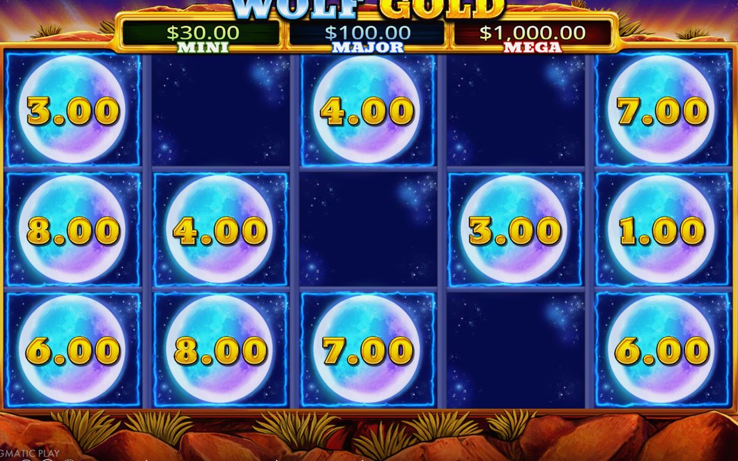Money Respin med räknare på tre respins