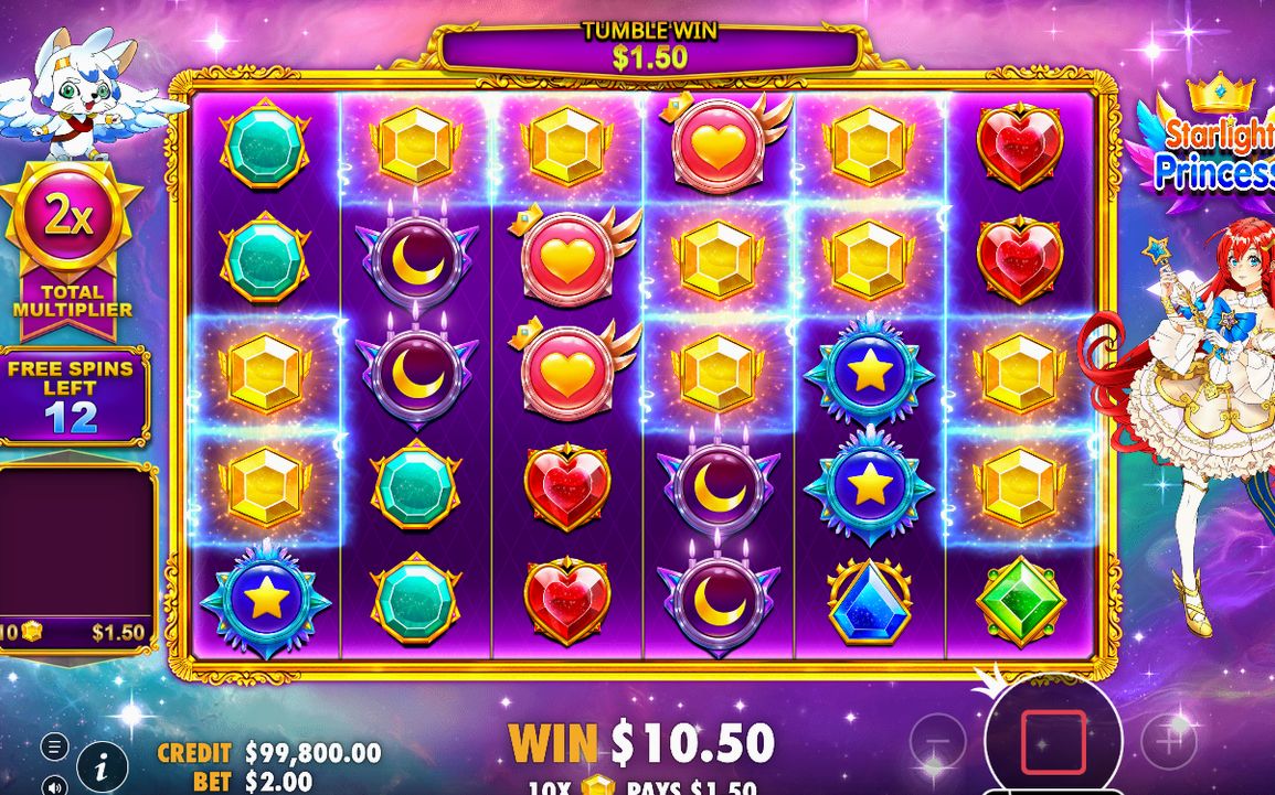 Total Multiplier multiplicerar varje vinst i Free Spins